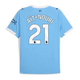 Manchester City Rayan Ait-Nouri #21 Hemmakläder 2025-26 Kortärmad